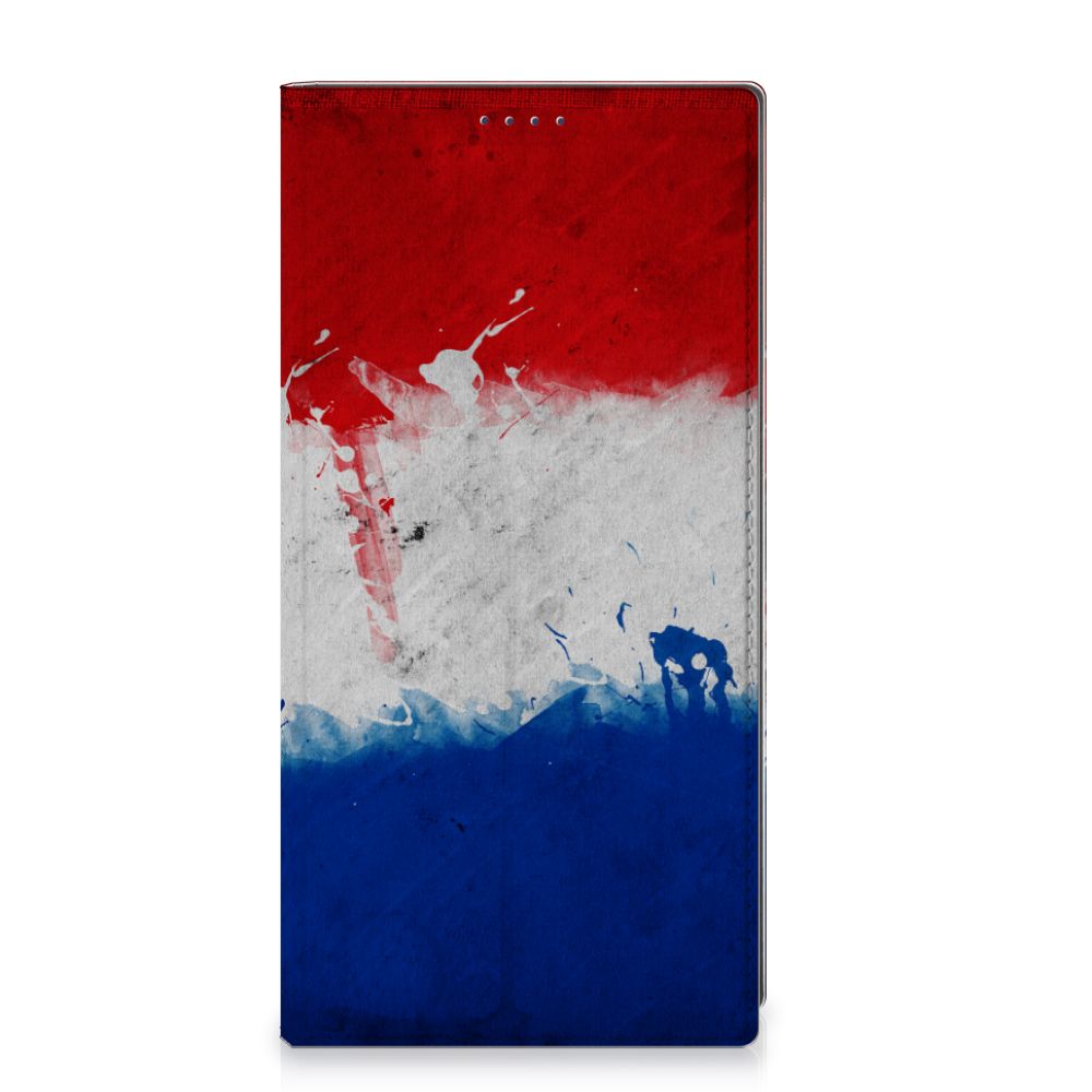 Samsung Galaxy S25 Ultra Standcase Nederland design Nederlandse vlag voorkant