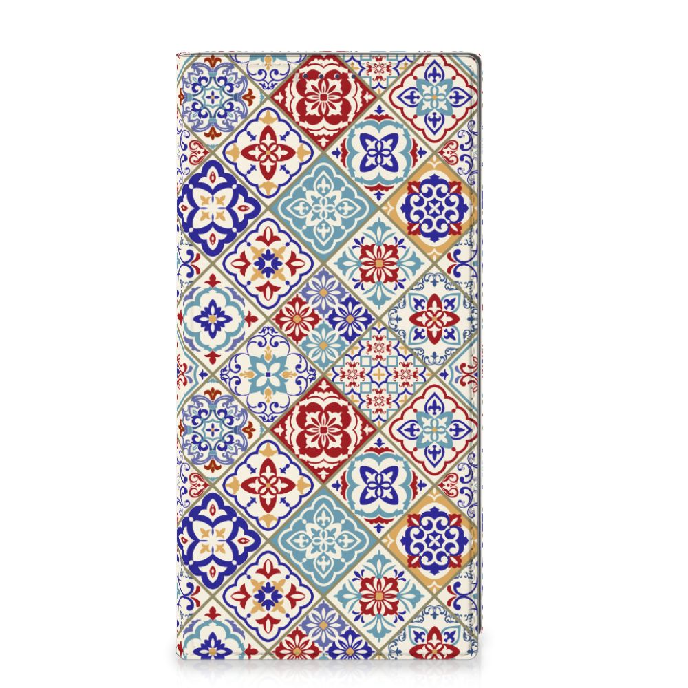 Samsung Galaxy S25 Ultra Standcase Tiles Color standcase ontwerp aanzicht