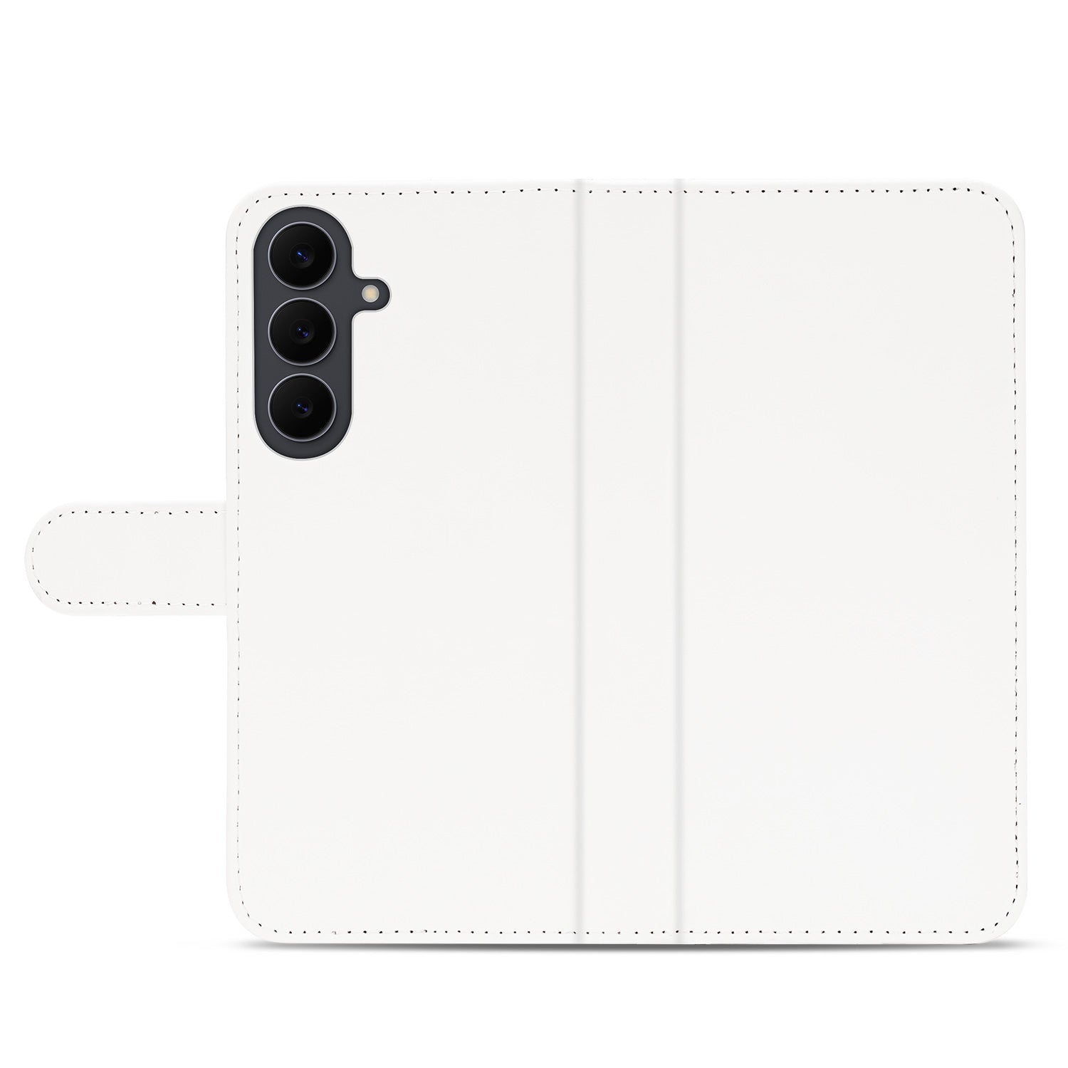 Samsung Galaxy S26 FE Bookcase Hoesje Wit met Pashouder