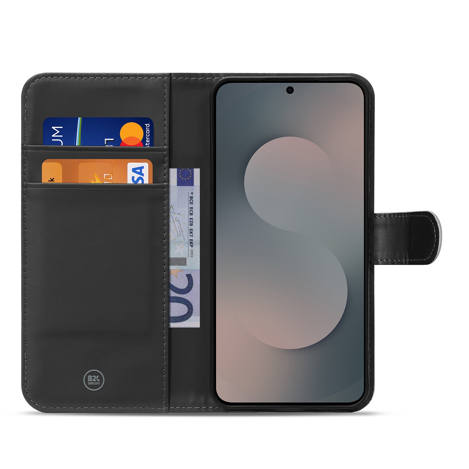 Samsung Galaxy S26 FE Bookcase Hoesje Wit met Pashouder