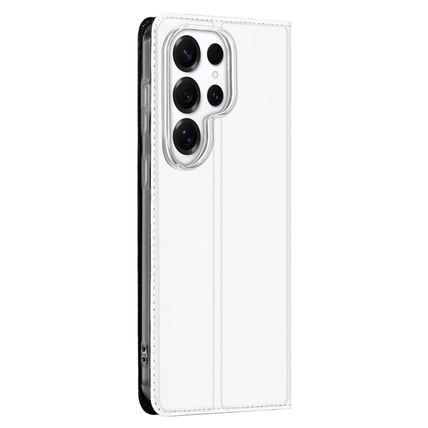 Samsung Galaxy S26 Ultra Stand Case Hoesje Wit Vooraanzicht.
