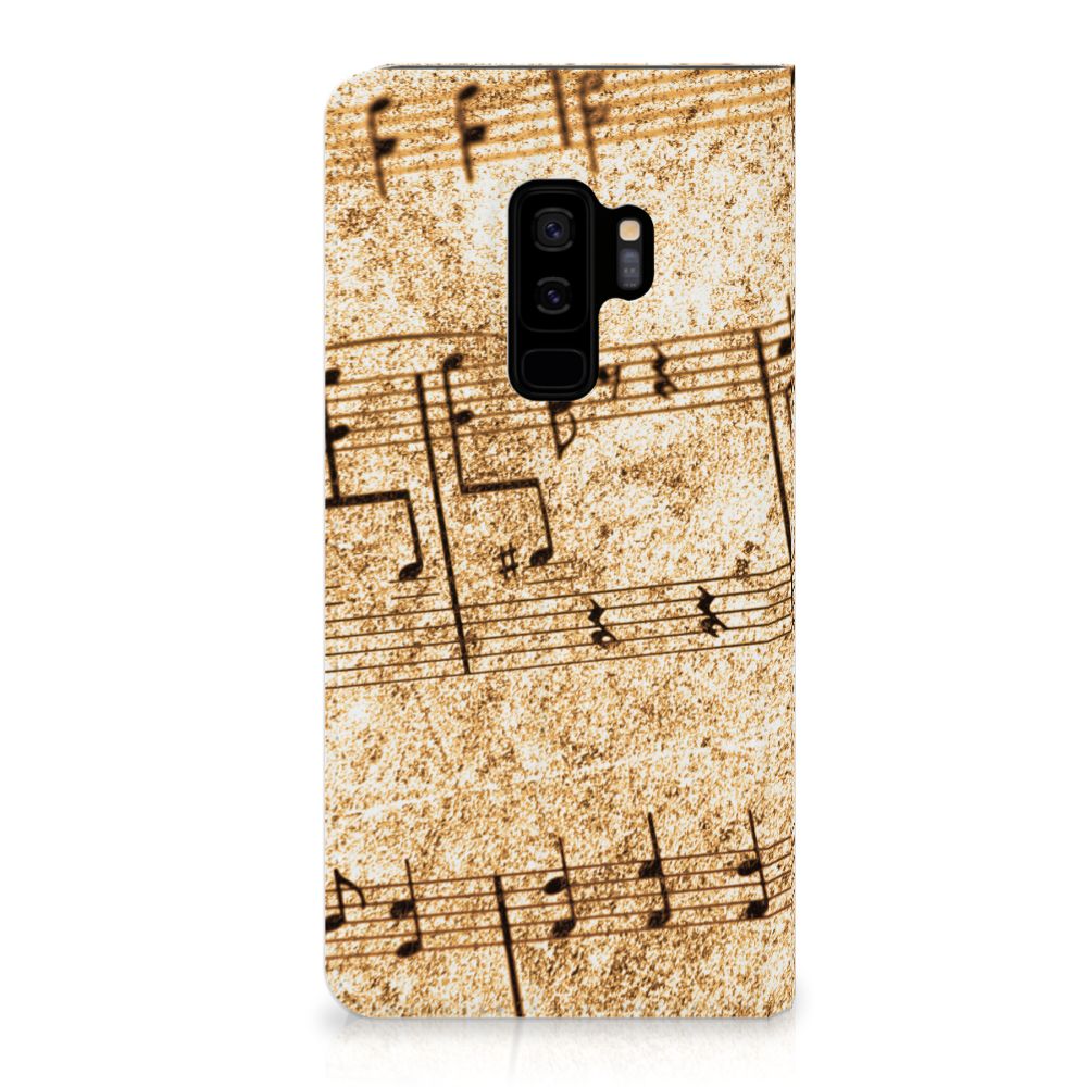 Samsung Galaxy S9 Plus Stand Case Bladmuziek