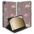 Samsung Galaxy Tab A11 Plus Book Case Hoesje met Standaard Flamingo design flamingo aanzicht