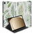 Samsung Galaxy Tab A11 Plus Book Case Hoesje met Standaard Leaves voorkant binnenkant bladeren