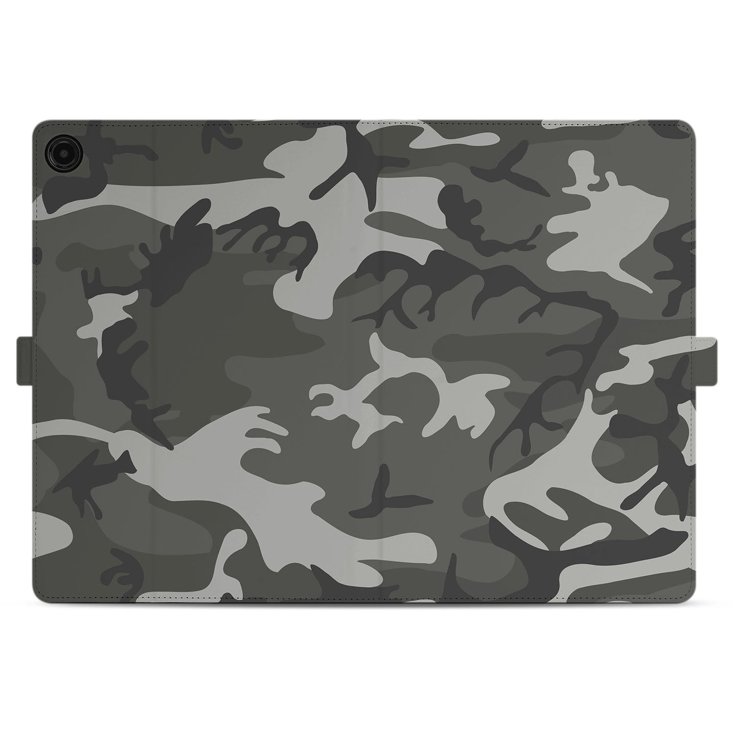 Samsung Galaxy Tab A11 Plus Tablet Hoesje Army Light met Standaard camouflage design achterkant