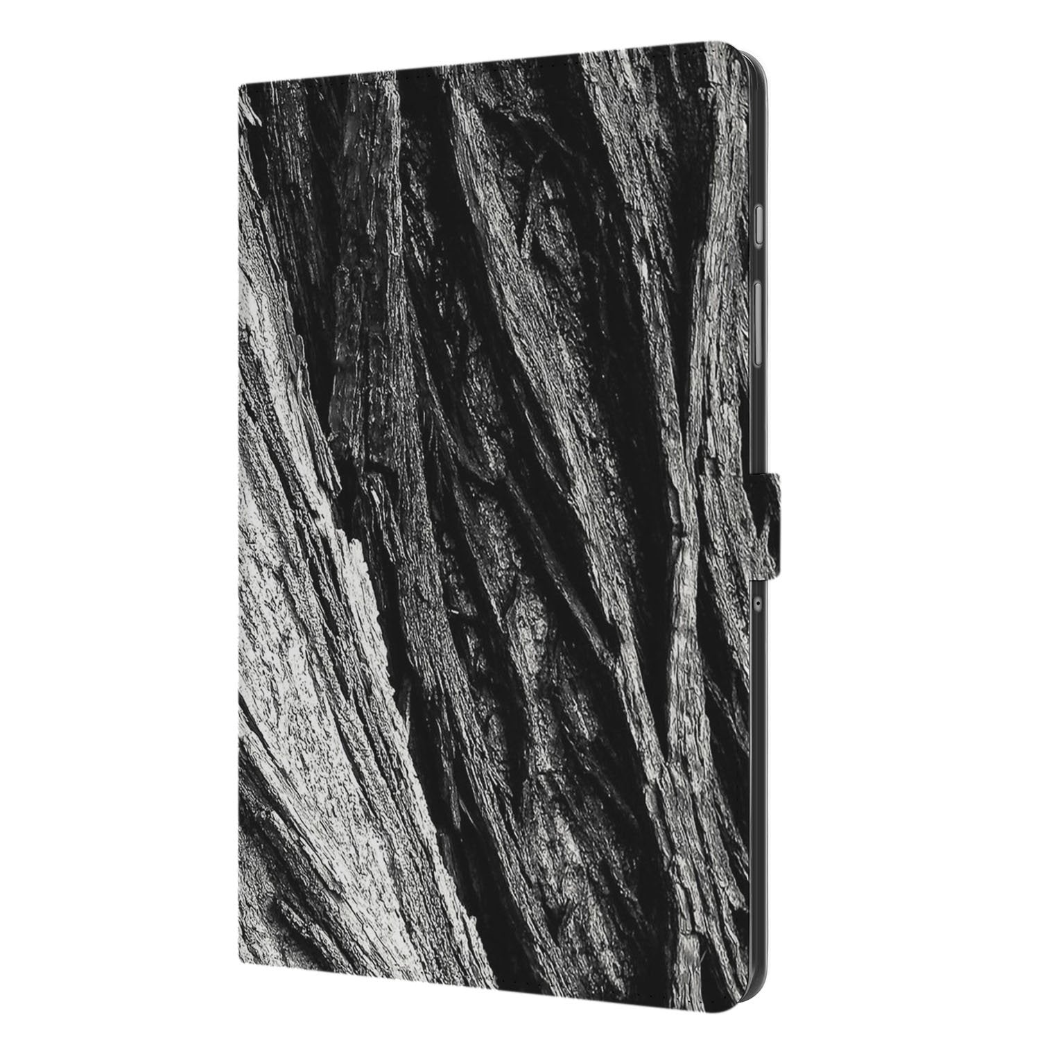 Samsung Galaxy Tab A11 Plus Tablet Hoesje Boomschors met Standaard boomschors design zijaanzicht