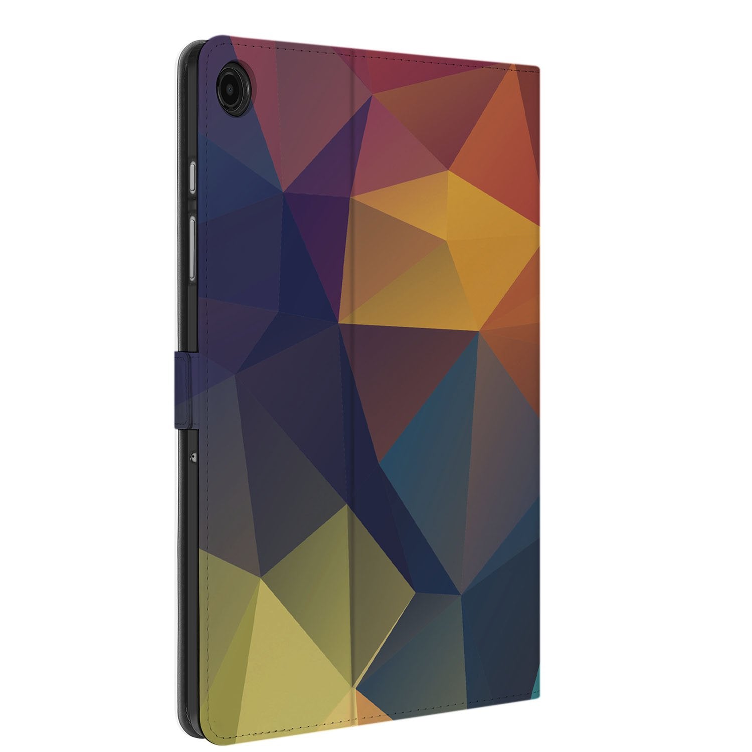 Samsung Galaxy Tab A11 Plus Tablet Hoesje Polygon Color voorkant
