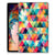 Samsung Galaxy Tab A9 Hippe Hoes Geruit design geruit aanzicht