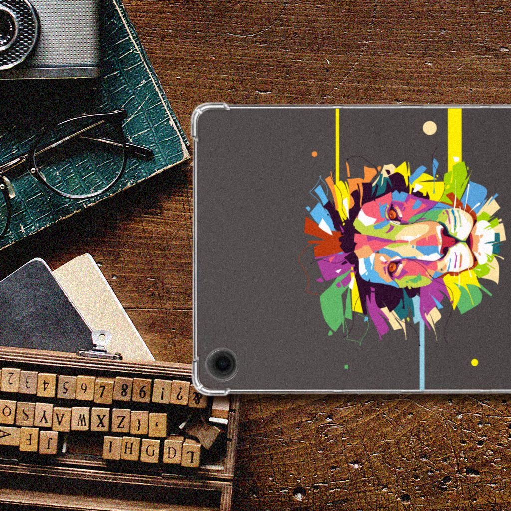 Samsung Galaxy Tab A9 Plus Tablet Back Cover Lion Color
