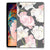 Samsung Galaxy Tab A9 Siliconen Hoesje Lovely Flowers bloemen grijs