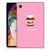 Samsung Galaxy Tab A9 Tablet Cover Nut Boyfriend design roze voorkant