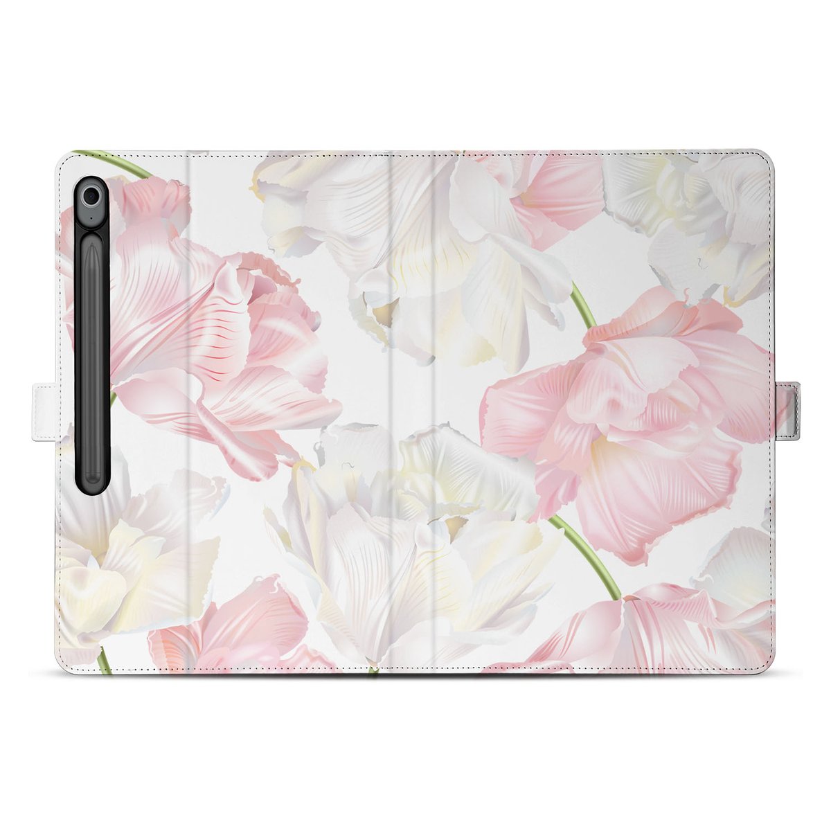 Samsung Galaxy Tab S10 FE Plus hoesje Lovely Flowers voorkant