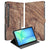 Samsung Galaxy Tab S10 FE Plus Tablet Hoesje Tree Trunk met Standaard design tree trunk aanzicht