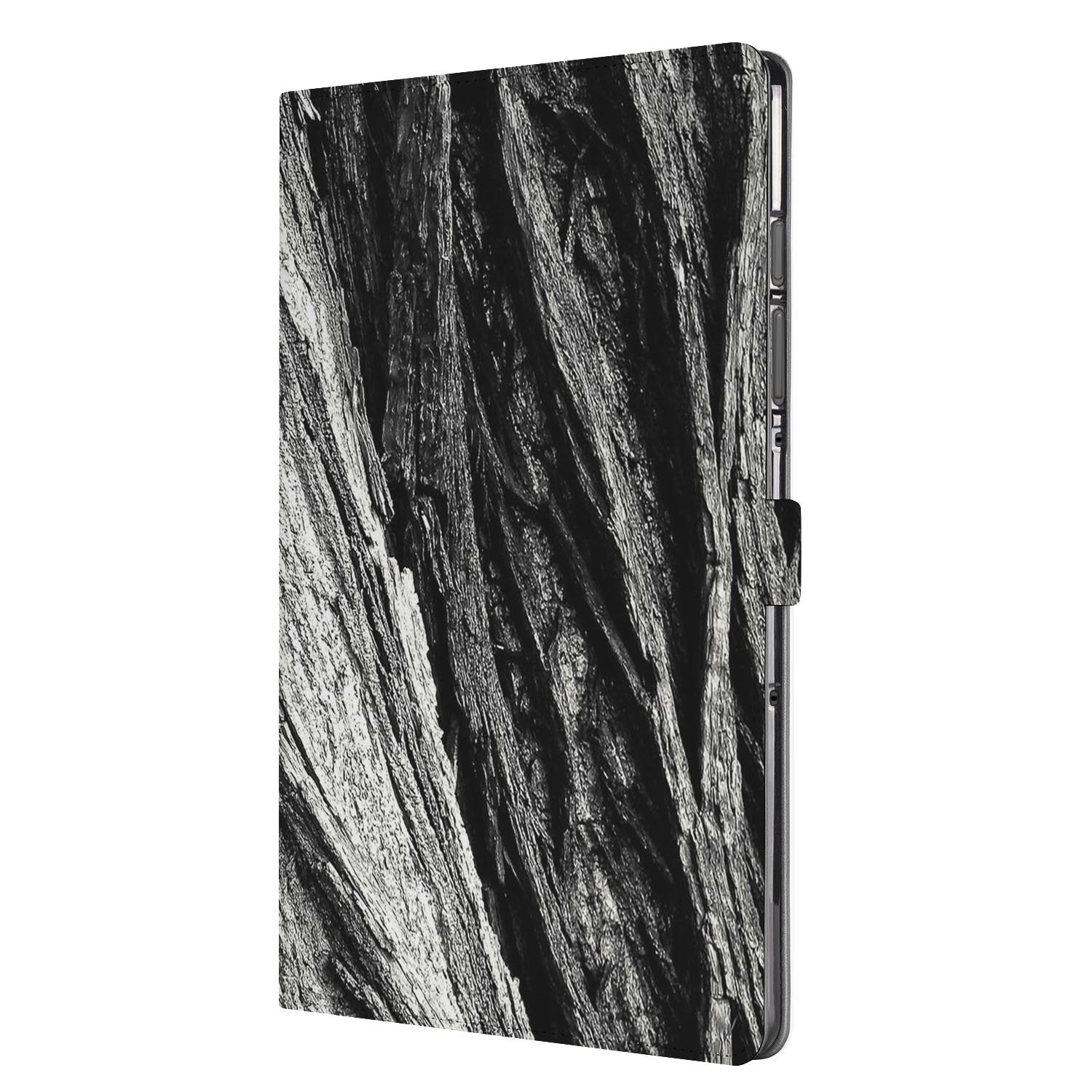 Samsung Galaxy Tab S10 FE | Tab S9 FE Tablet Hoesje Boomschors met Standaard hoesje boomschors zijkant