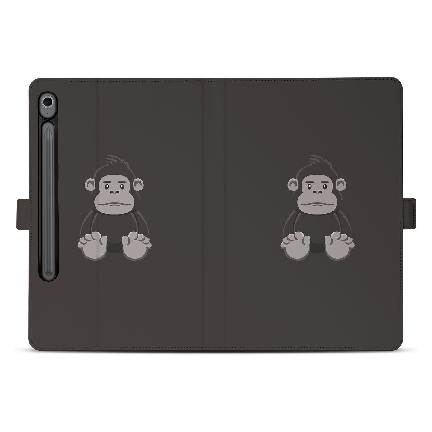 Samsung Galaxy Tab S10 FE Tab S9 FE Tablet Hoesje Gorilla met Standaard gorilla design voorkant