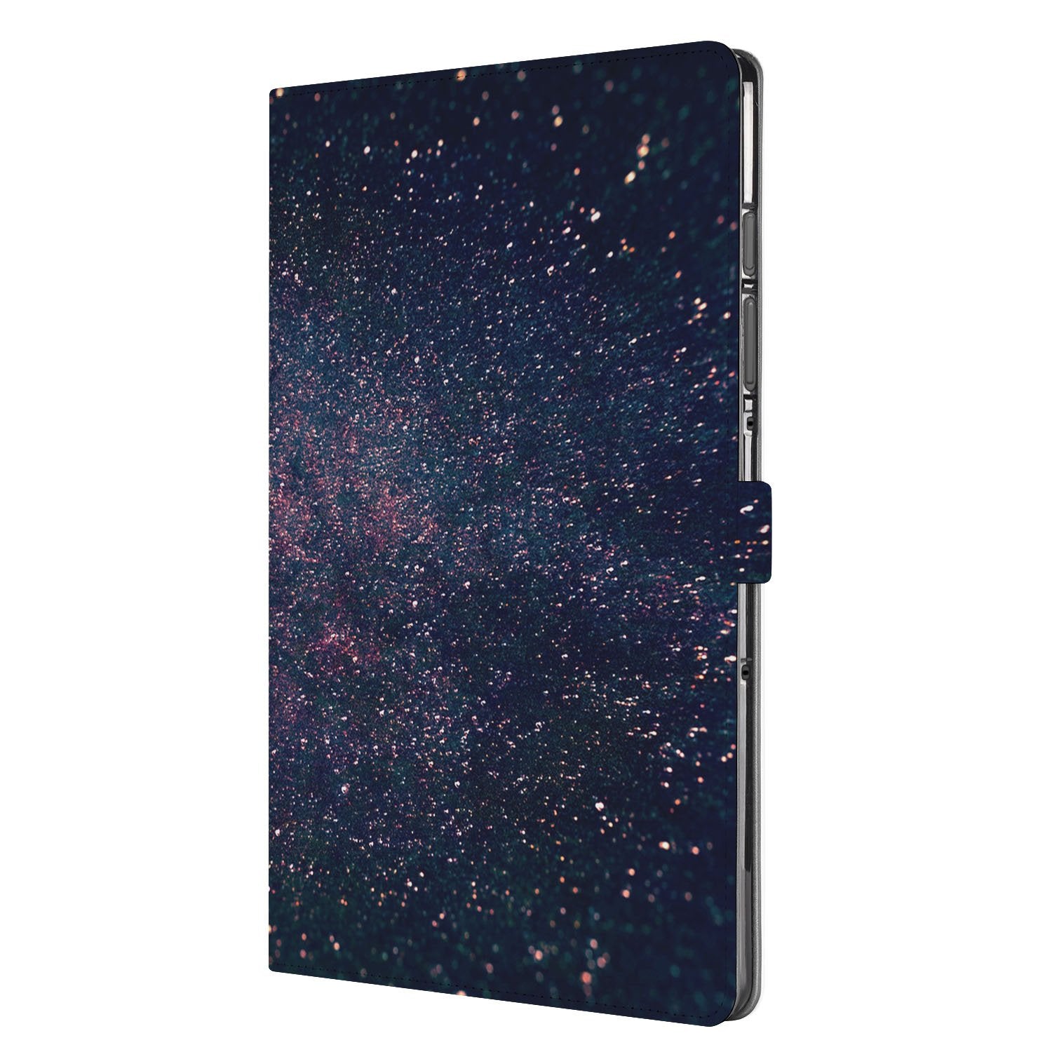 Samsung Galaxy Tab S10 FE Tab S9 FE Tablet Hoesje Stars met Standaard sterren design zijkant