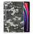 Samsung Galaxy Tab S9 Hippe Hoes Army Light tablethoes camouflage design achterzijde