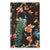 Samsung Galaxy Tab S9 Plus Back Case Pauw met Bloemen met kleurrijke bloemen en trotse pauwen 🌸