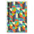 Samsung Galaxy Tab S9 Plus Hippe Hoes Funky Retro design achterkant kleurrijk patroon