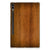 Samsung Galaxy Tab S9 Plus Silicone Tablet Hoes Donker Hout achterkant ontwerp