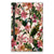 Samsung Galaxy Tab S9 Plus Siliconen Hoesje Flowers bloemen groen bladeren design aanzicht