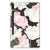 Samsung Galaxy Tab S9 Plus Siliconen Hoesje Lovely Flowers bloemen ontwerp achterzijde
