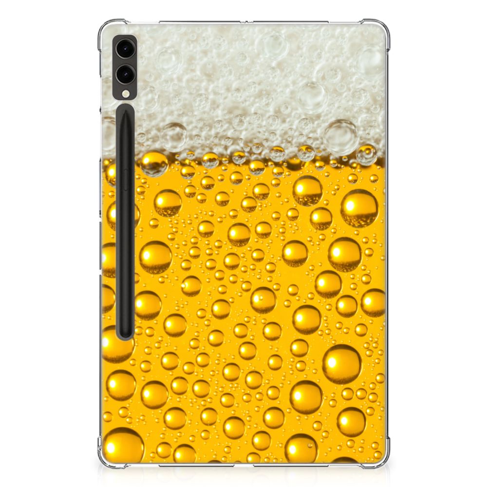 Samsung Galaxy Tab S9 Plus Tablet Cover Bier bierprint oppervlakte