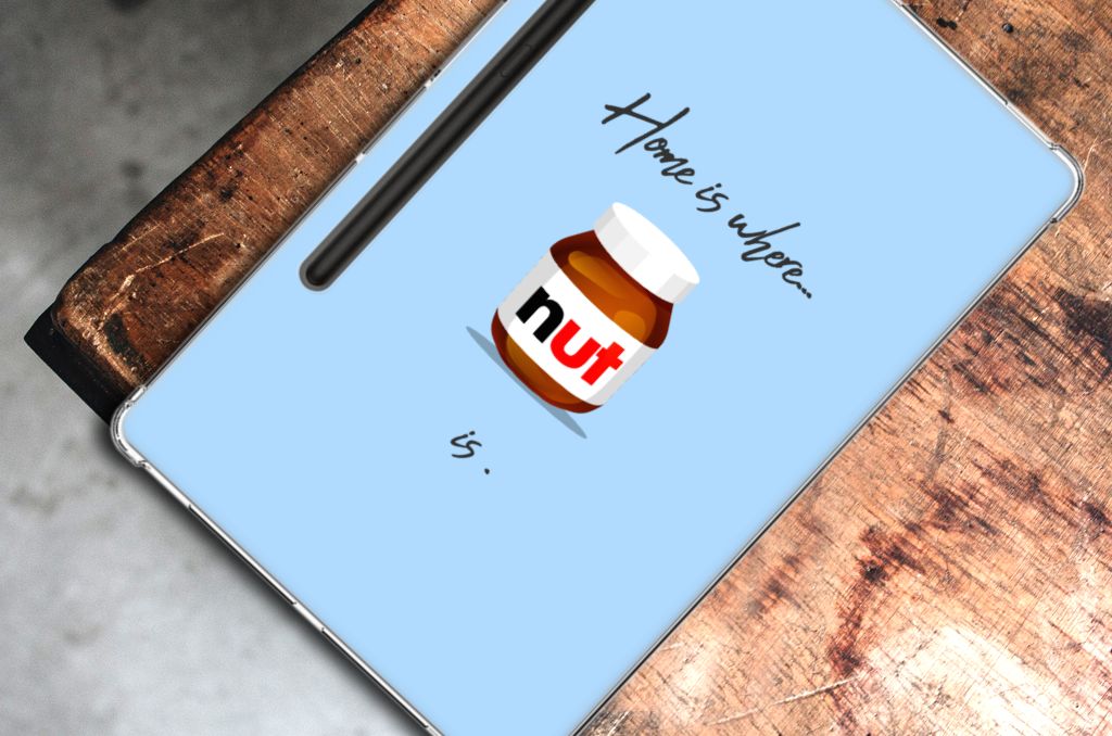 Samsung Galaxy Tab S9 Plus Tablet Cover Nut Home design nut aanzicht