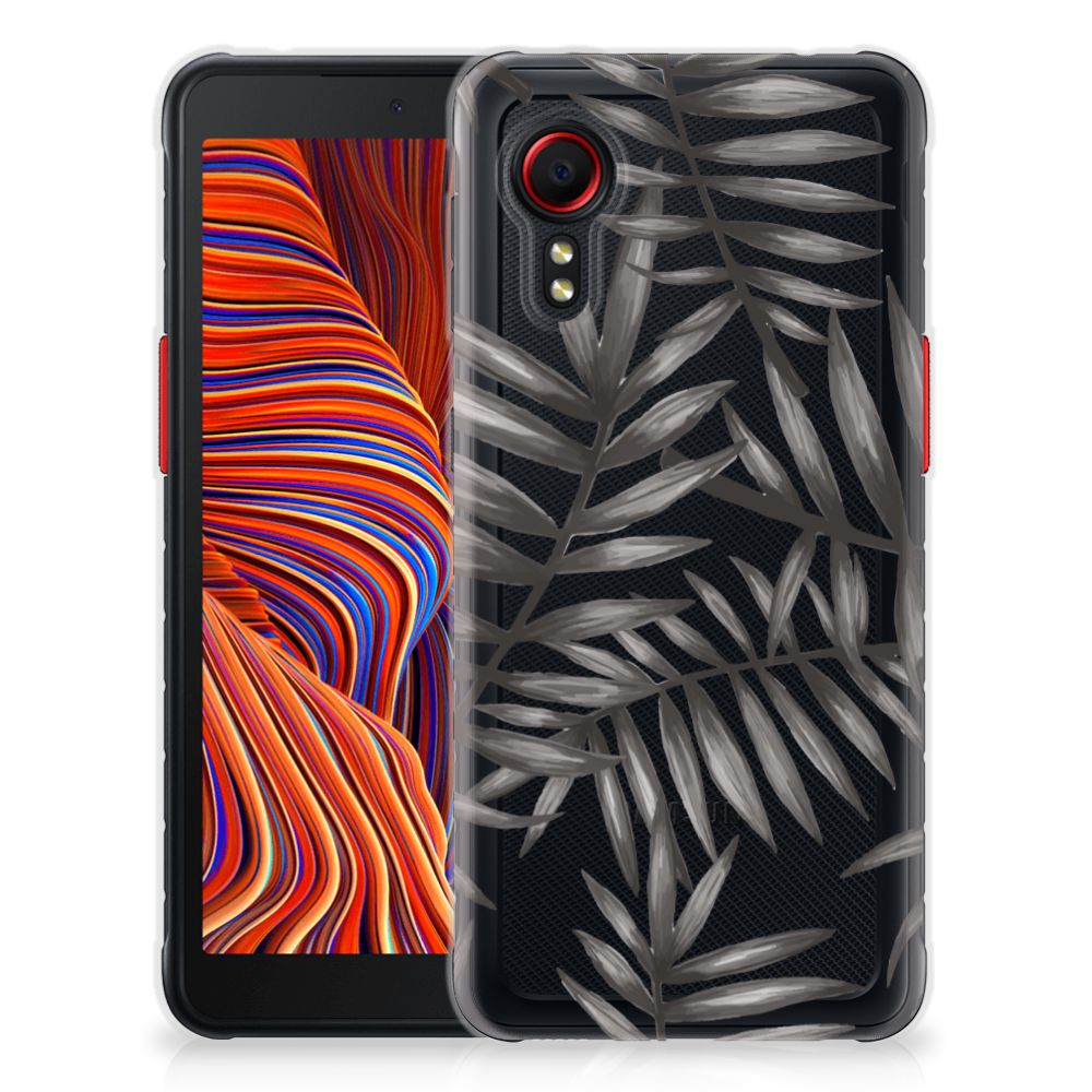 Samsung Galaxy Xcover 5 TPU Case Leaves Grey B2C Telecom