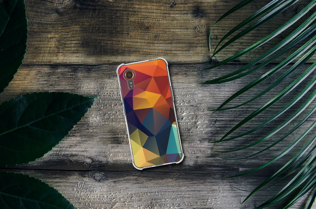 Samsung Galaxy Xcover 7 Shockproof Case Polygon Color B2C Telecom