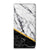 Samsung Galaxy Xcover 7 Standcase Marmer Wit Zwart Ontwerp voorkant