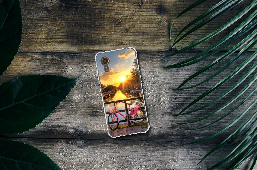 Samsung Galaxy Xcover 7 Telefoonhoesje met valbescherming Amsterdamse Grachten B2C Telecom