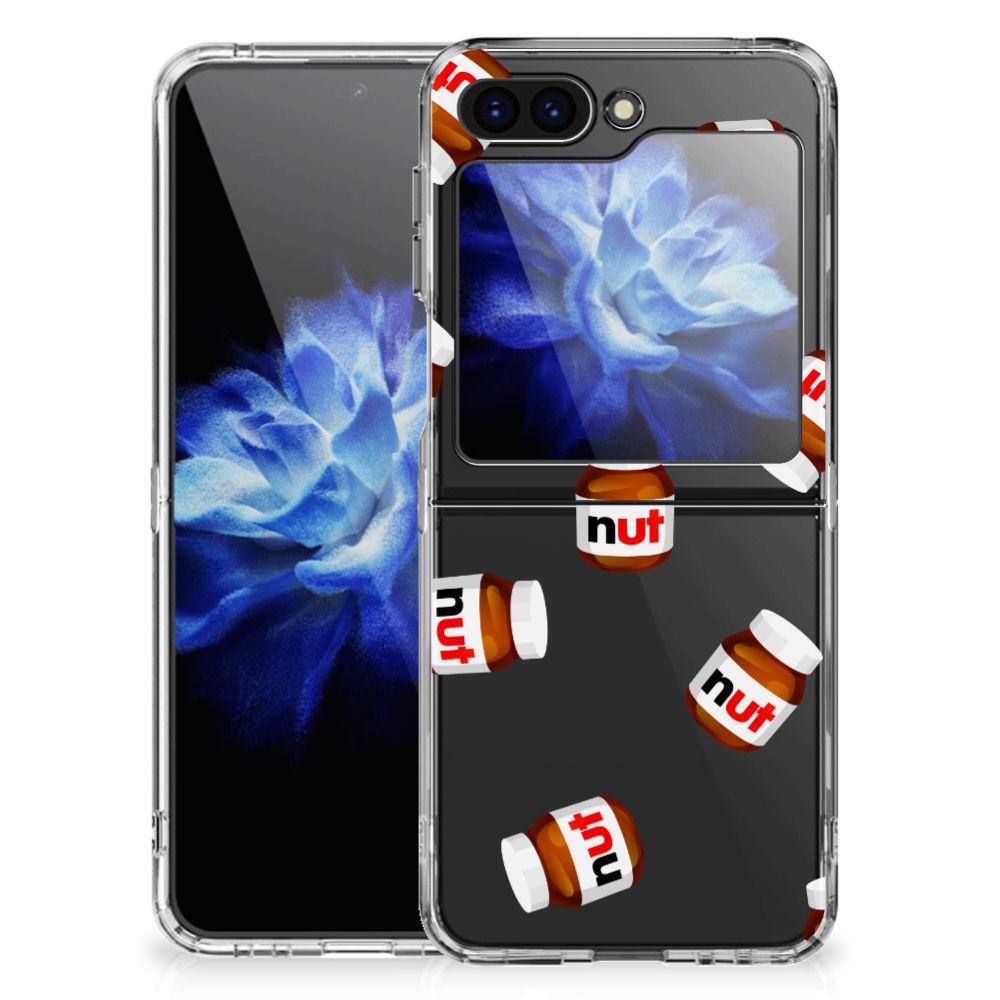 Samsung Galaxy Z Flip 5 Siliconen Case Nut Jar
