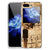 Samsung Galaxy Z Flip 5 Siliconen Hoesje met foto Bladmuziek bladmuziek bloemen transparant design aanzicht