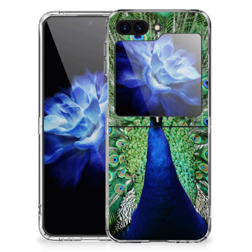 Samsung Galaxy Z Flip 5 TPU Hoesje Pauw design pauw voorzijde