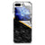 Samsung Galaxy Z Flip 6 TPU Siliconen Hoesje Marmer Wit Zwart design marmer zwartwit aanzicht