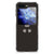 Samsung Galaxy Z Flip 6 Telefoonhoesje met Naam Gorilla telefoonhoesje bloemenontwerp achterkant