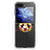 Samsung Galaxy Z Flip 6 Telefoonhoesje met Naam Panda Color telefoonhoesje panda design voorkant