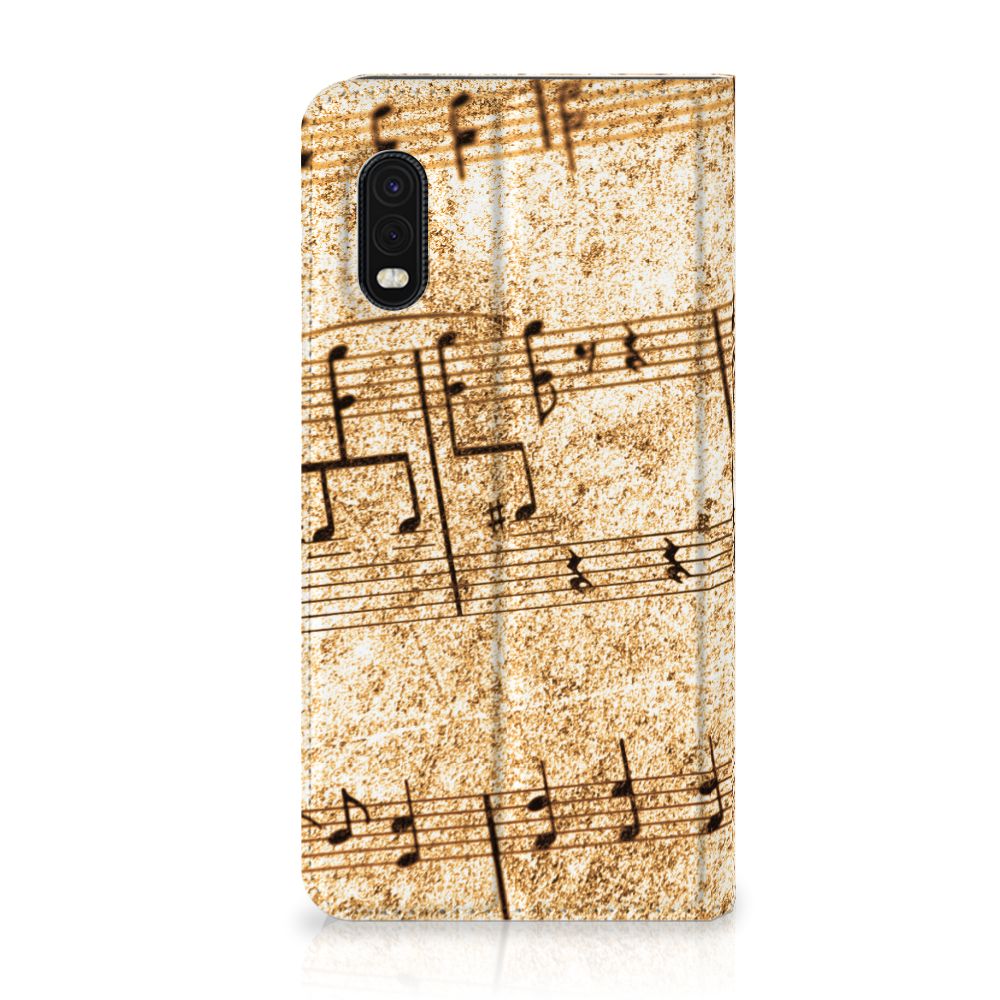 Samsung Xcover Pro Stand Case Bladmuziek - B2C Telecom