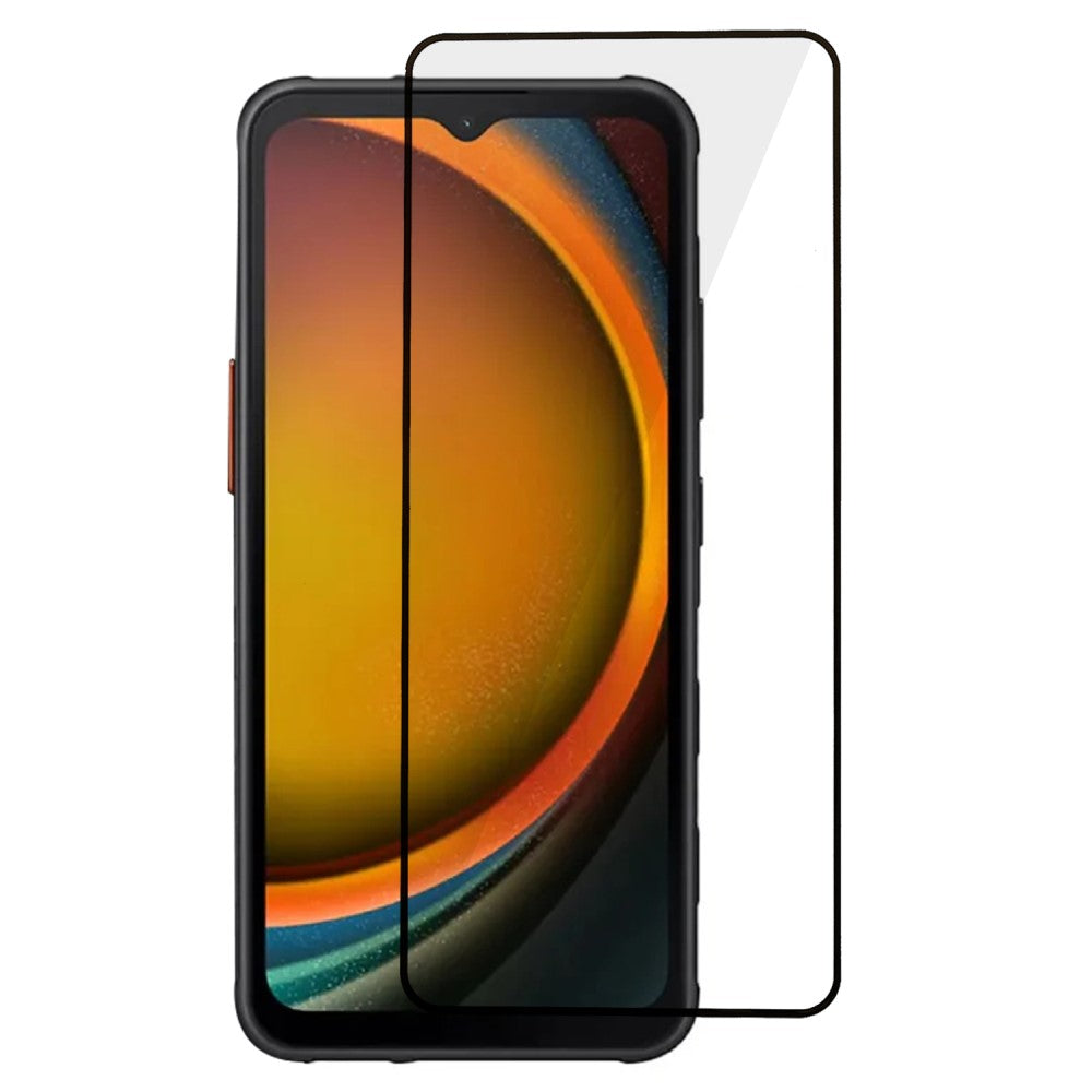Samsung Galaxy Xcover 7 Screenprotector Full Cover Glas voorzijde