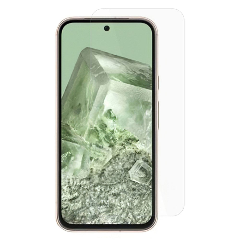Google Pixel 8A Screenprotector Glas transparant design voorzijde