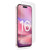 Apple iPhone 16 pro screenprotector glas transparant aanzicht