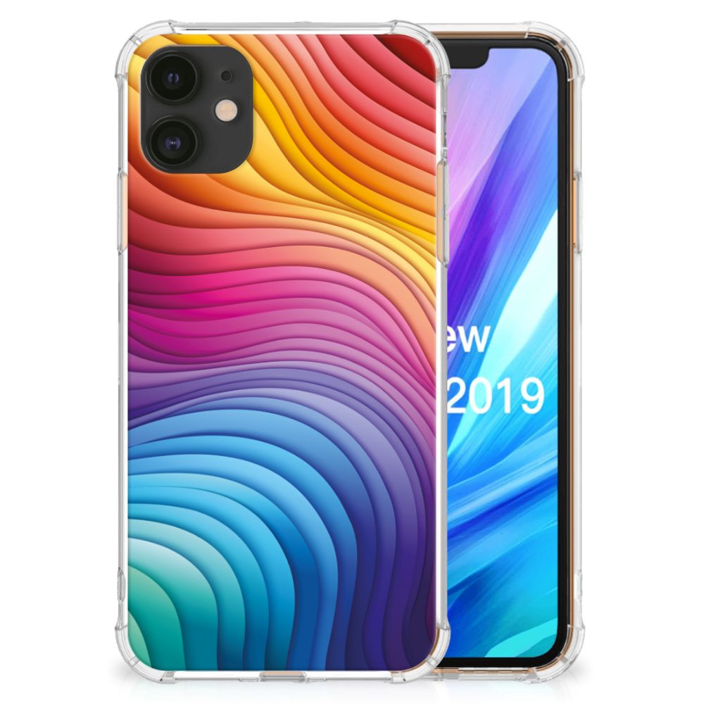 Shockproof Case voor Apple iPhone 11 Regenboog B2C Telecom