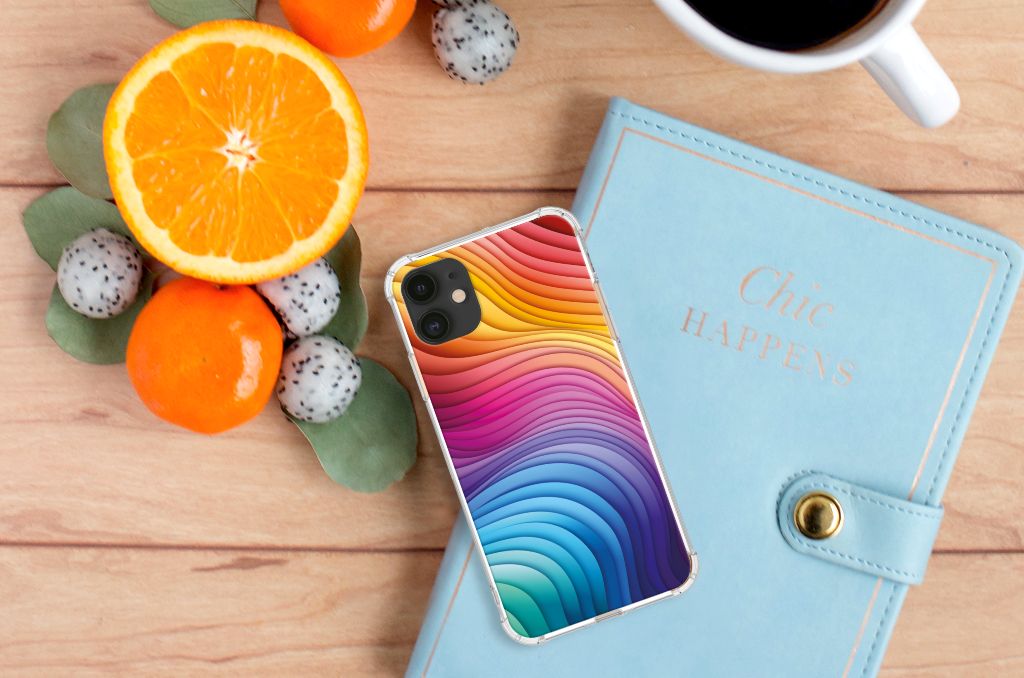 Shockproof Case voor Apple iPhone 11 Regenboog B2C Telecom