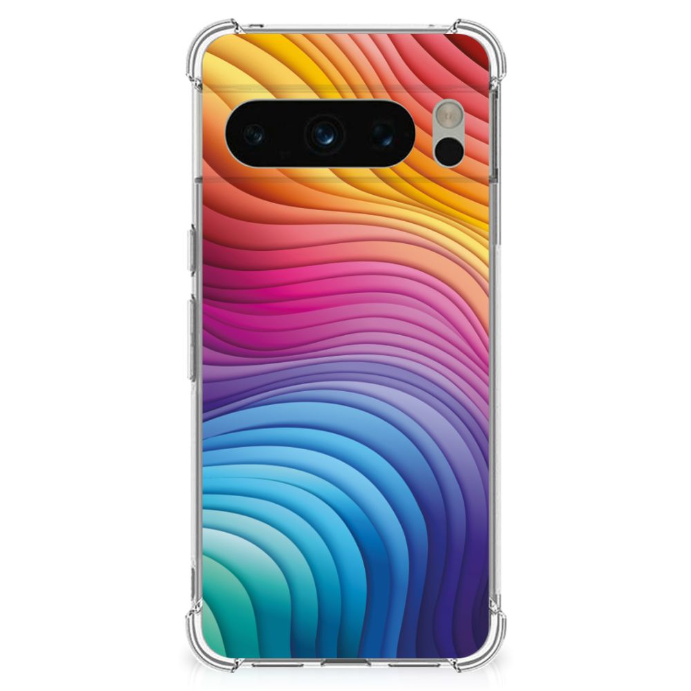 Shockproof Case voor Google Pixel 8 Pro Regenboog B2C Telecom