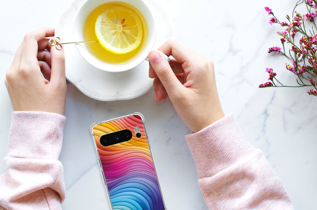 Shockproof Case voor Google Pixel 8 Pro Regenboog B2C Telecom