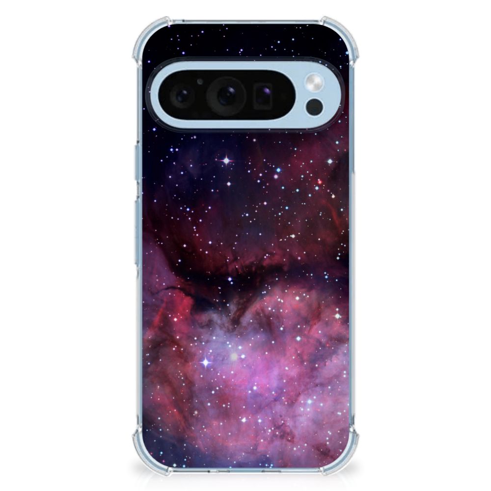 Google Pixel 9 9 Pro Galaxy Shockproof Case Galaxy design achterkant