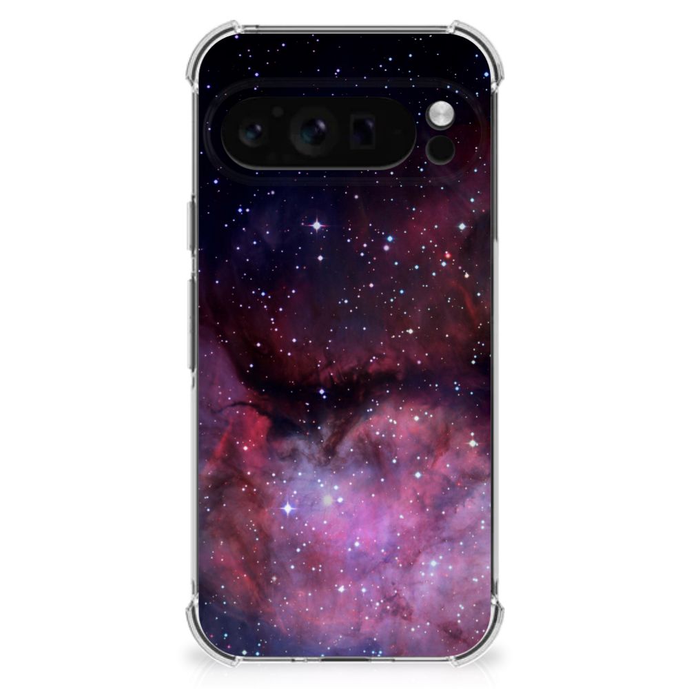 Shockproof Case voor Google Pixel 9 Pro XL Galaxy heelal design achteraanzicht
