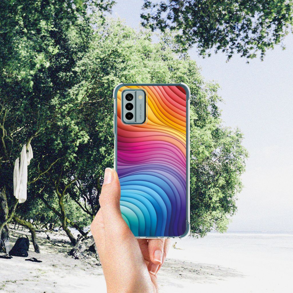 Shockproof Case voor Nokia G22 Regenboog B2C Telecom