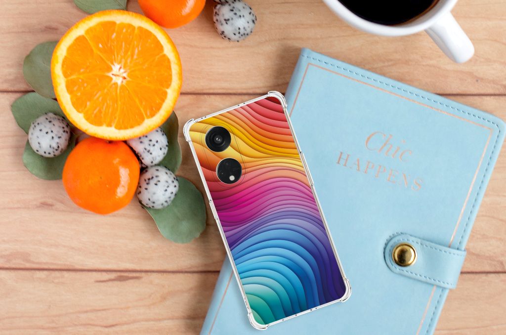 Shockproof Case voor OPPO Reno8 T 5G Regenboog B2C Telecom